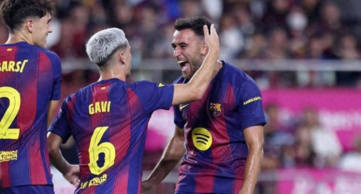 巴萨新援火线出战，助球队取得胜利