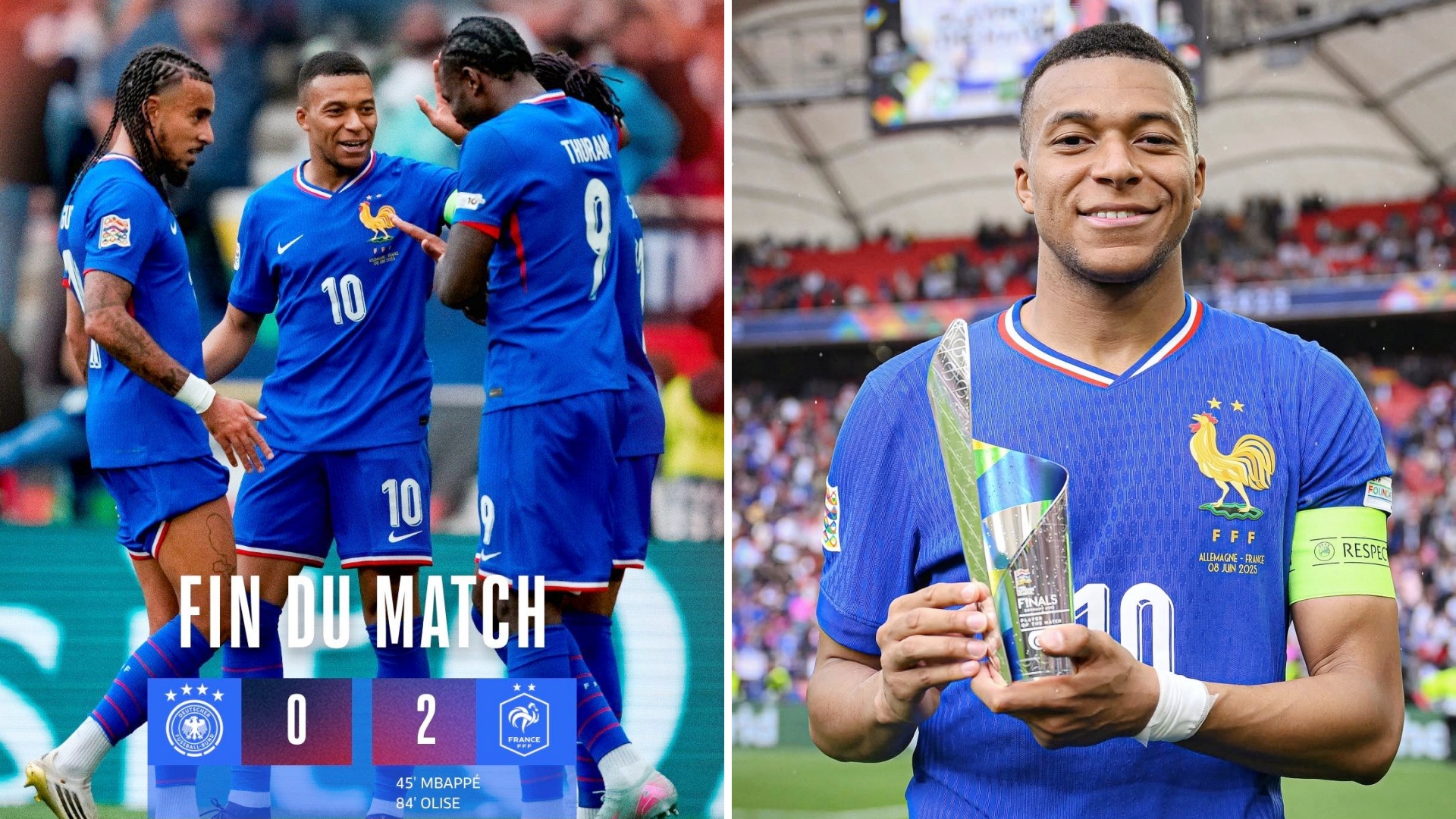 法国球队胜利取得比赛胜利